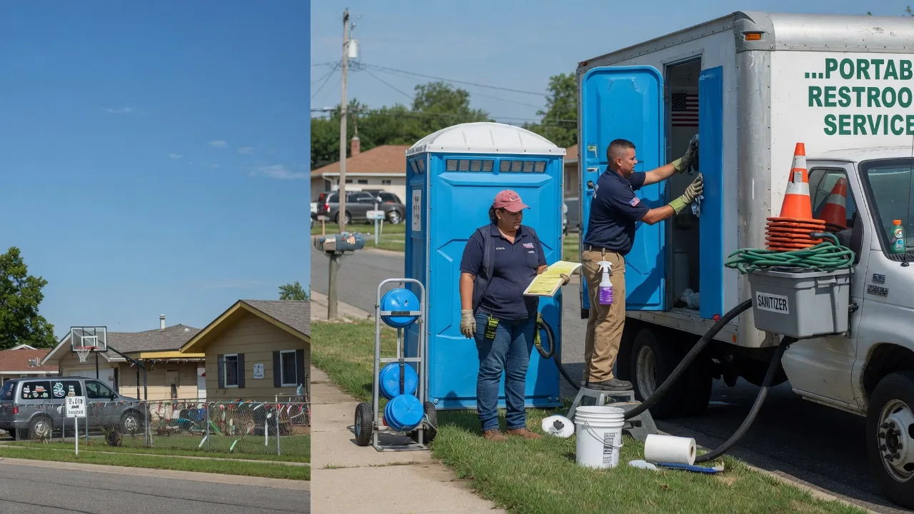 Portable Toilet Rental in Raritan, IL near me